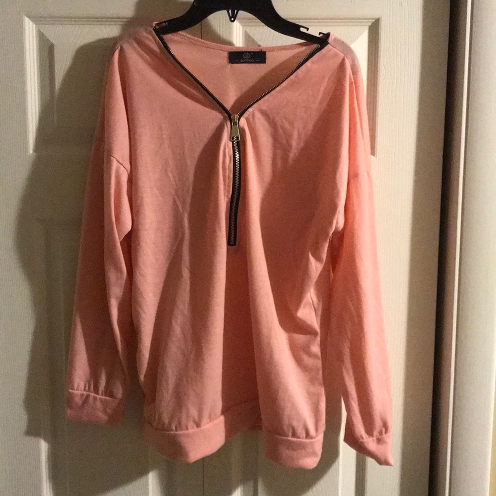Peach jacket